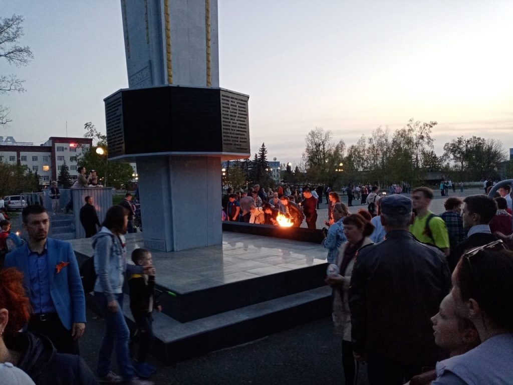 Свеча памяти 22 в Арсеньеве